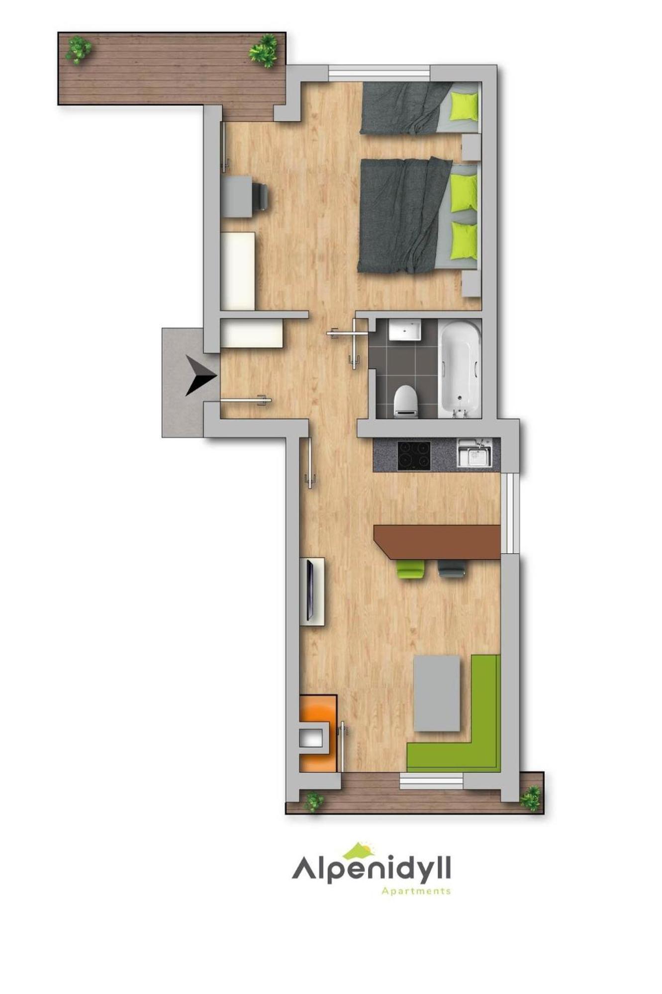 Bergidyll 9 By Alpenidyll Apartments رامساو أم داتشستين المظهر الخارجي الصورة